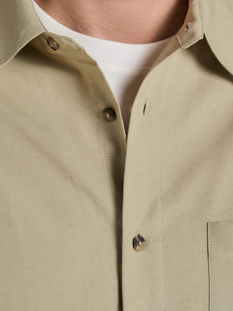 Рубашка повседневная с длинным рукавом