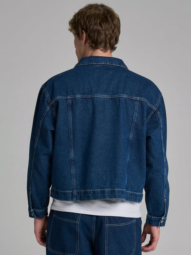 Куртка джинсовая на молнии