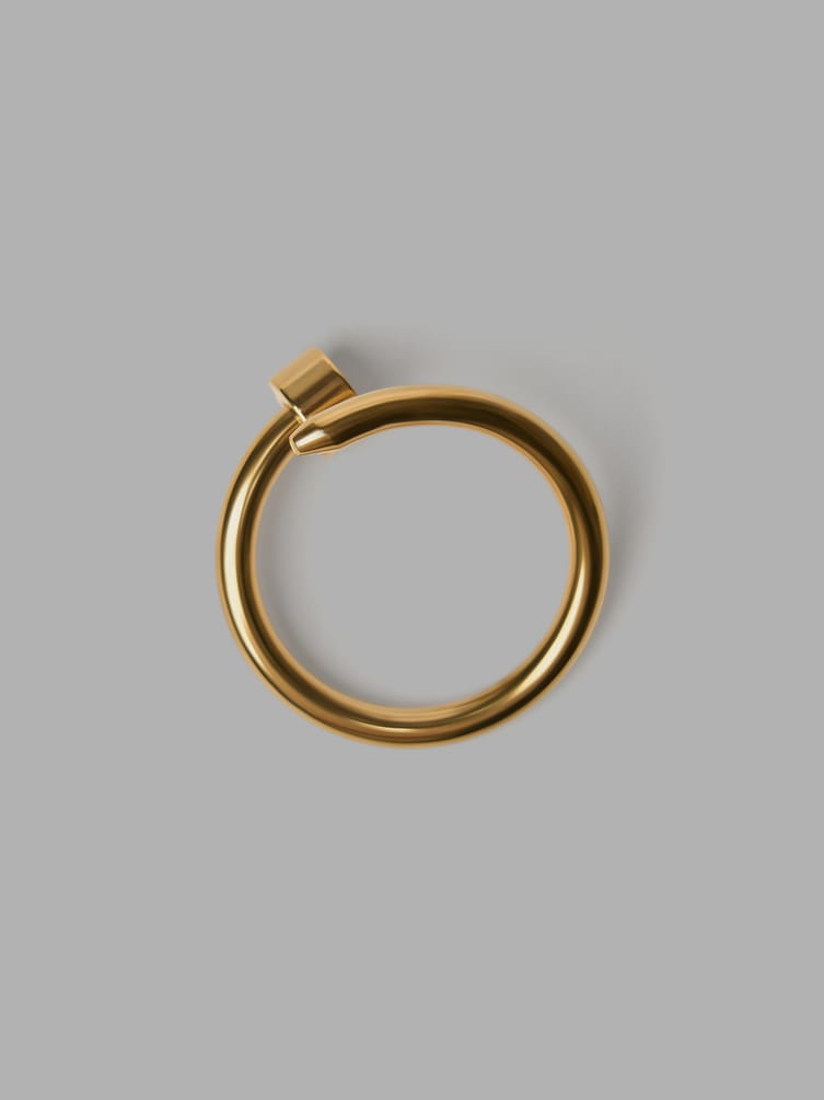 Кольцо незамкнутое гвоздь