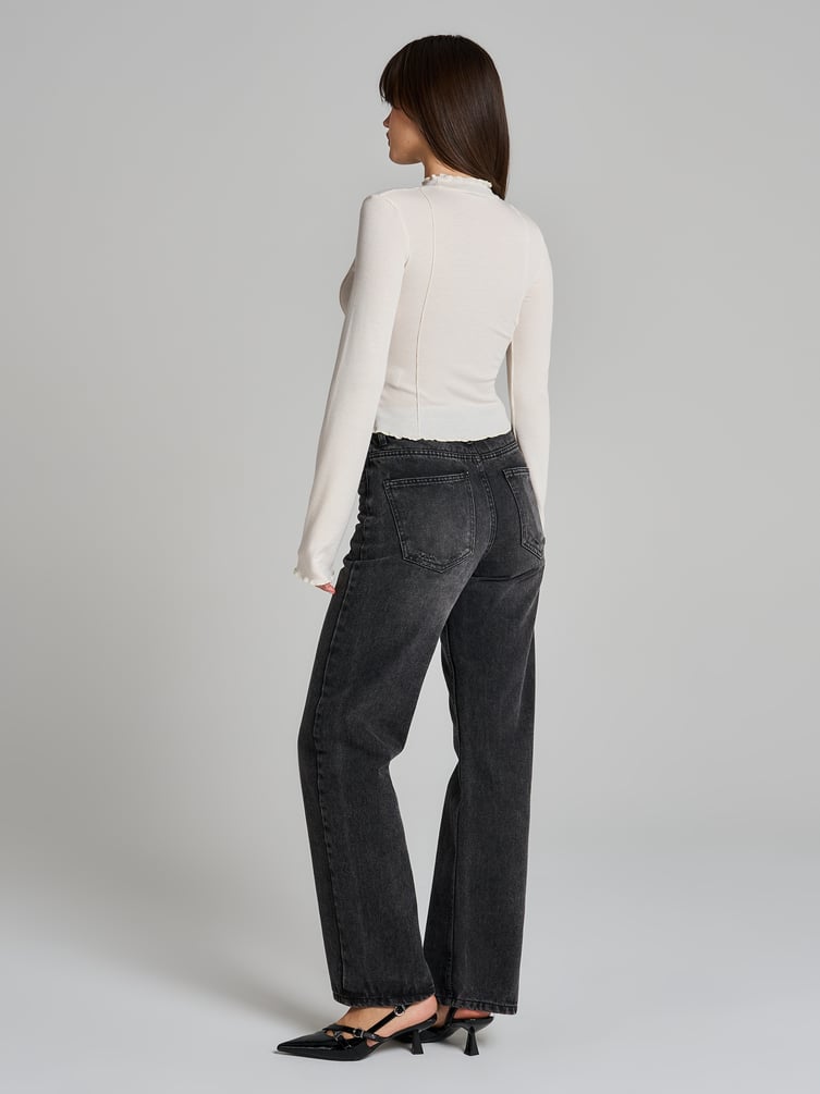 Водолазка лапша с высоким горлом