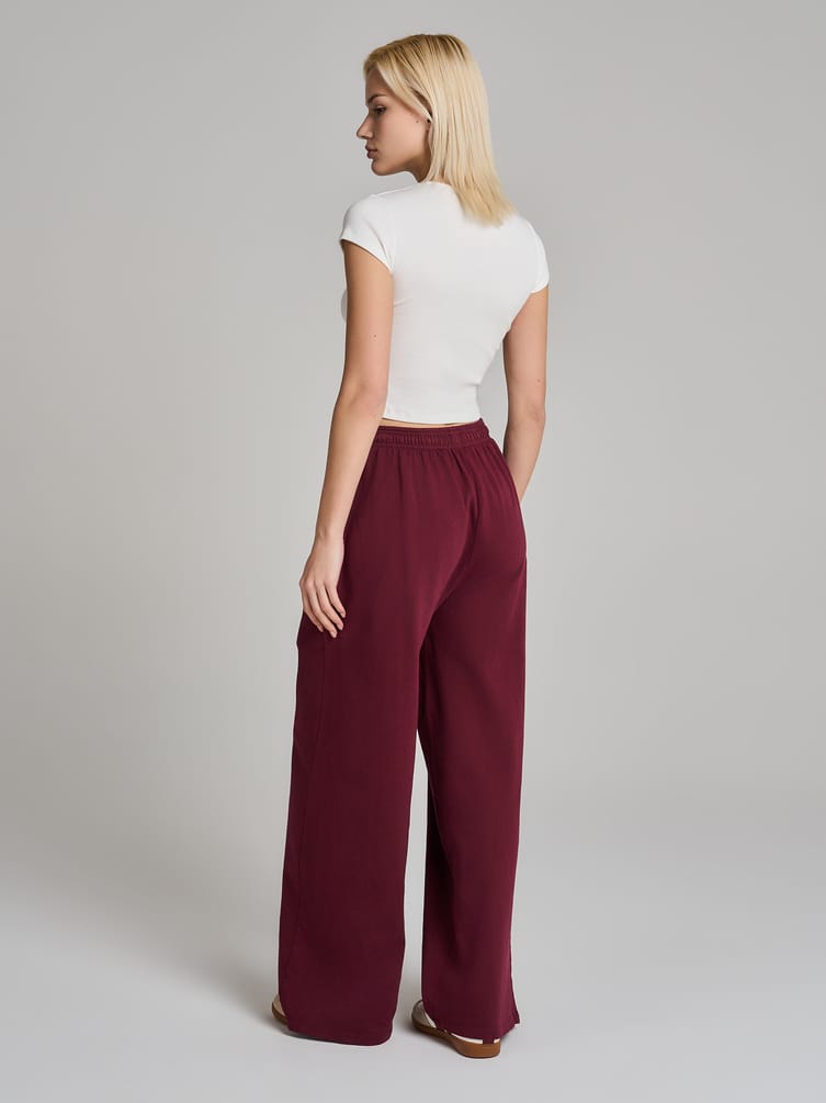 Брюки оверсайз широкие повседневные