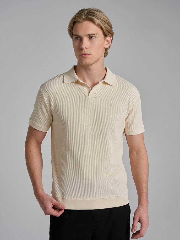 Футболка-поло с коротким рукавом