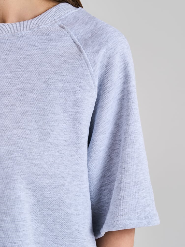 Свитшот с коротким рукавом