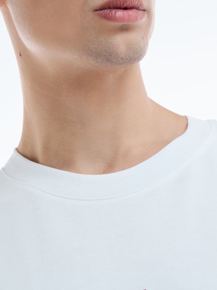 Футболка оверсайз с принтом Москва