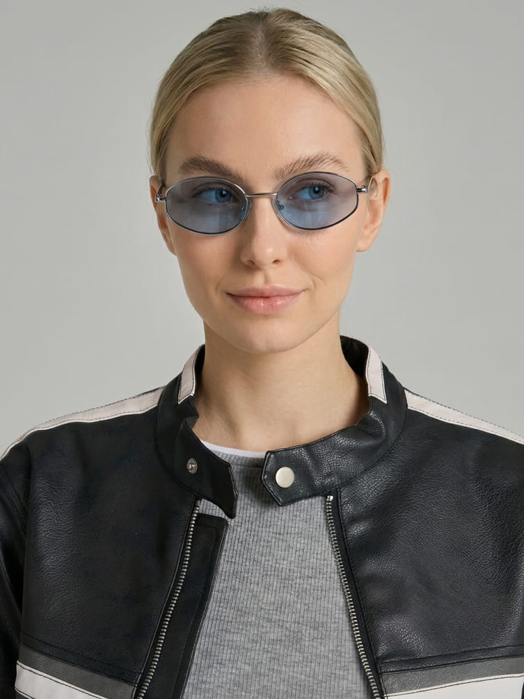 Очки имиджевые овальные