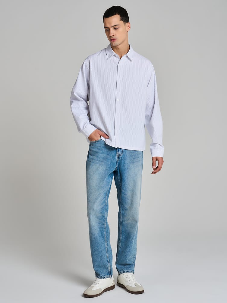 Джинсы прямые классические