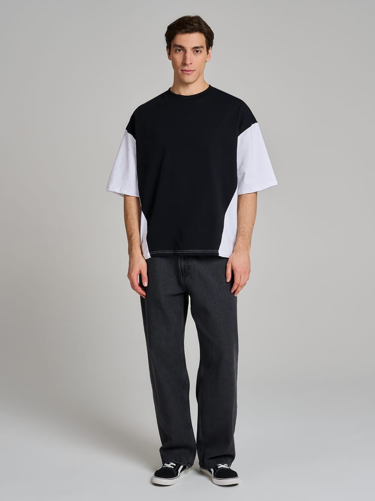 Футболка плотная оверсайз