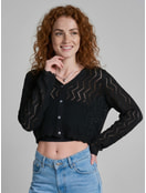 Вязаный кардиган на пуговицах