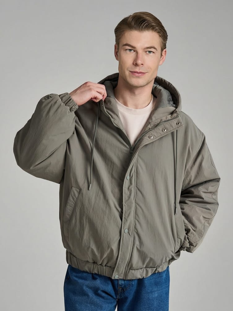 Куртка демисезонная с капюшоном