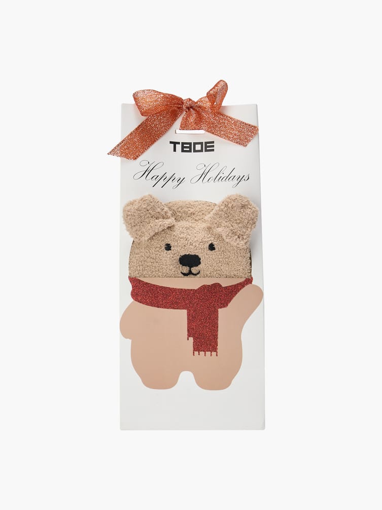 Носки - 1 пара махровые медведь