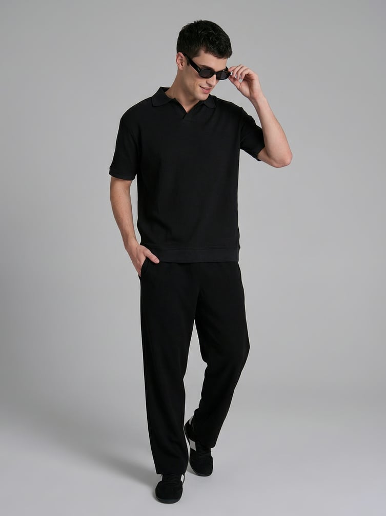 Футболка-поло с коротким рукавом