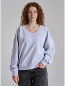 Свитшот с V-образным вырезом