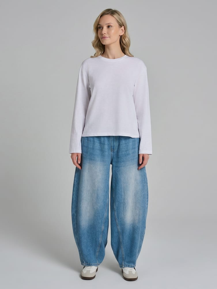 Джинсы Balloon на резинке