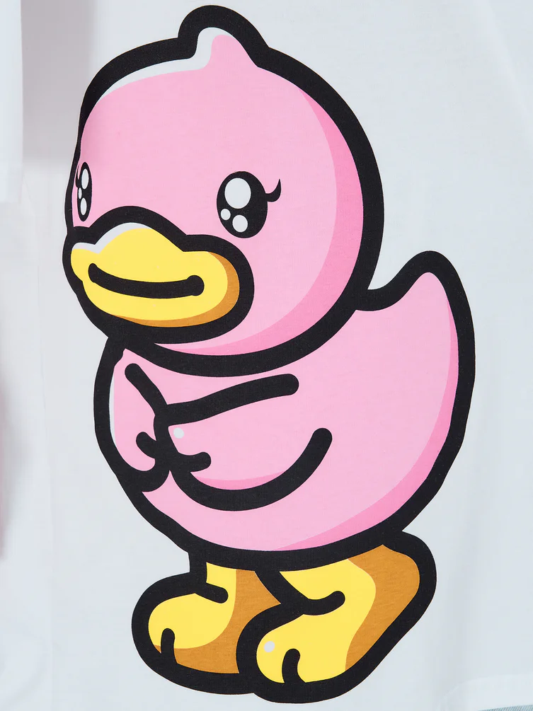 Футболка оверсайз с принтом утки B.Duck