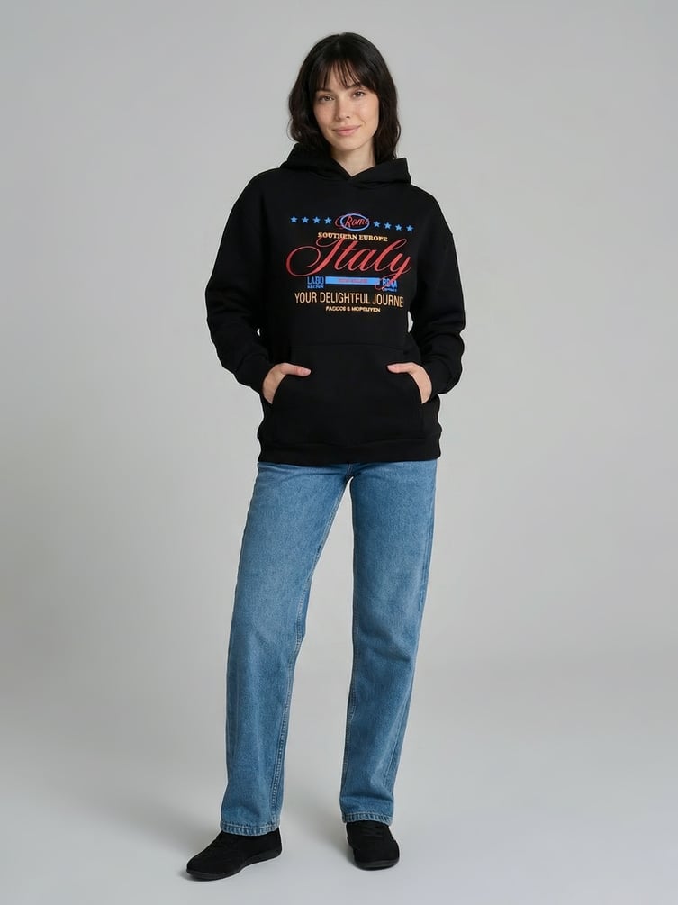 Худи с надписью Italy