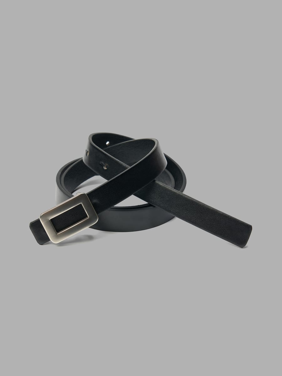 Ремень тонкий классический