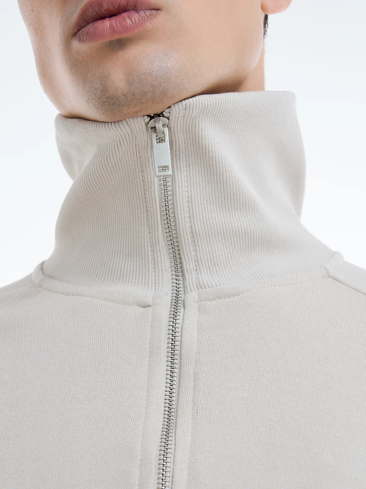 Толстовка Half zip с полузамком