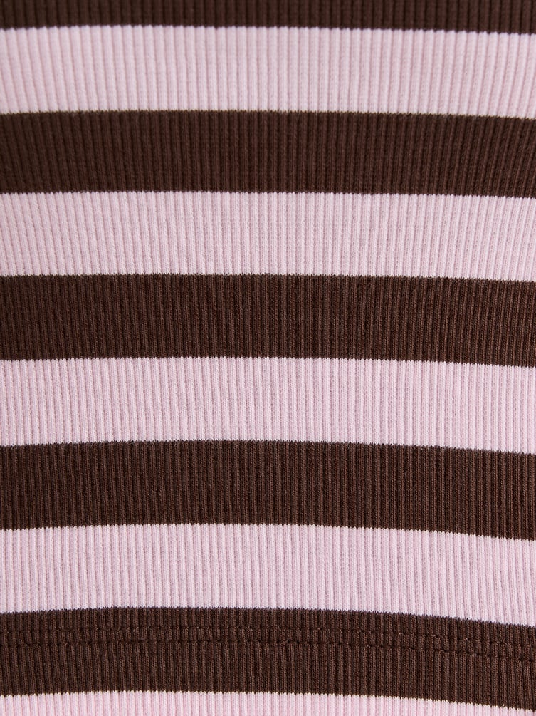 Футболка-поло в полоску