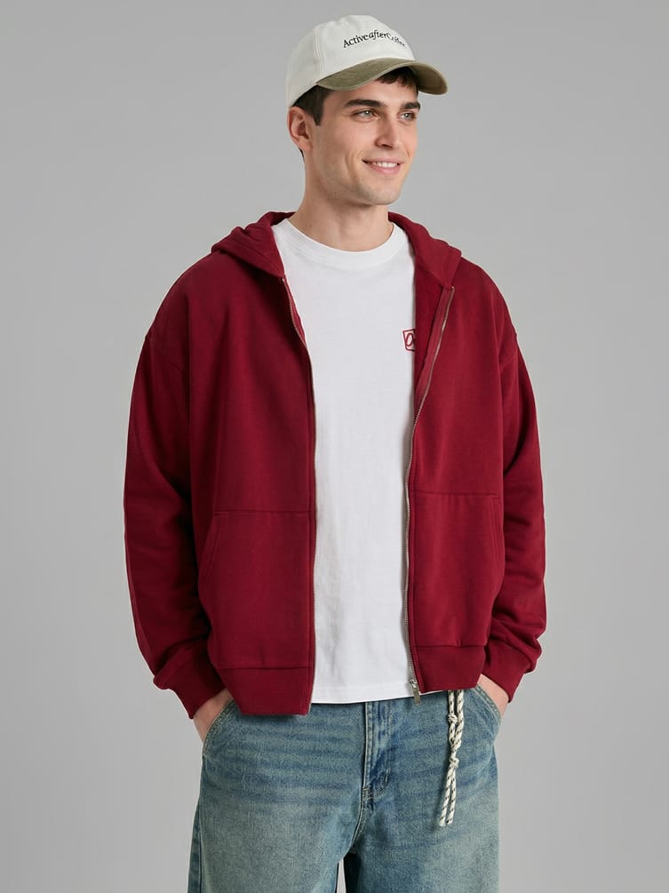 Толстовка с капюшоном без начеса