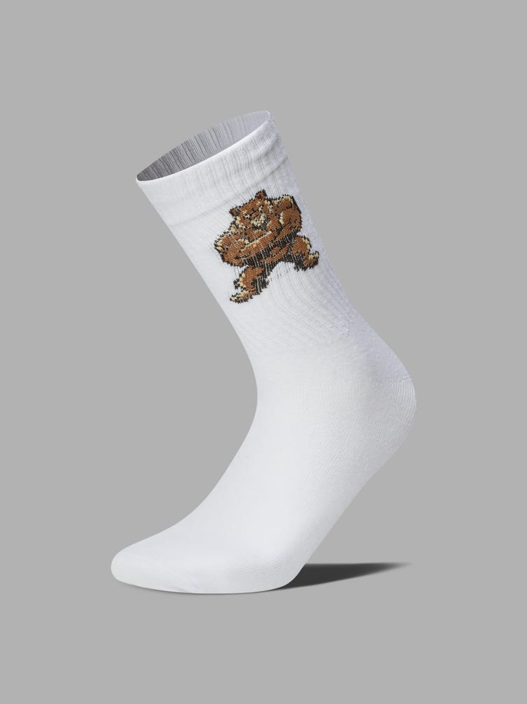 Носки - 3 пары высокие с принтом