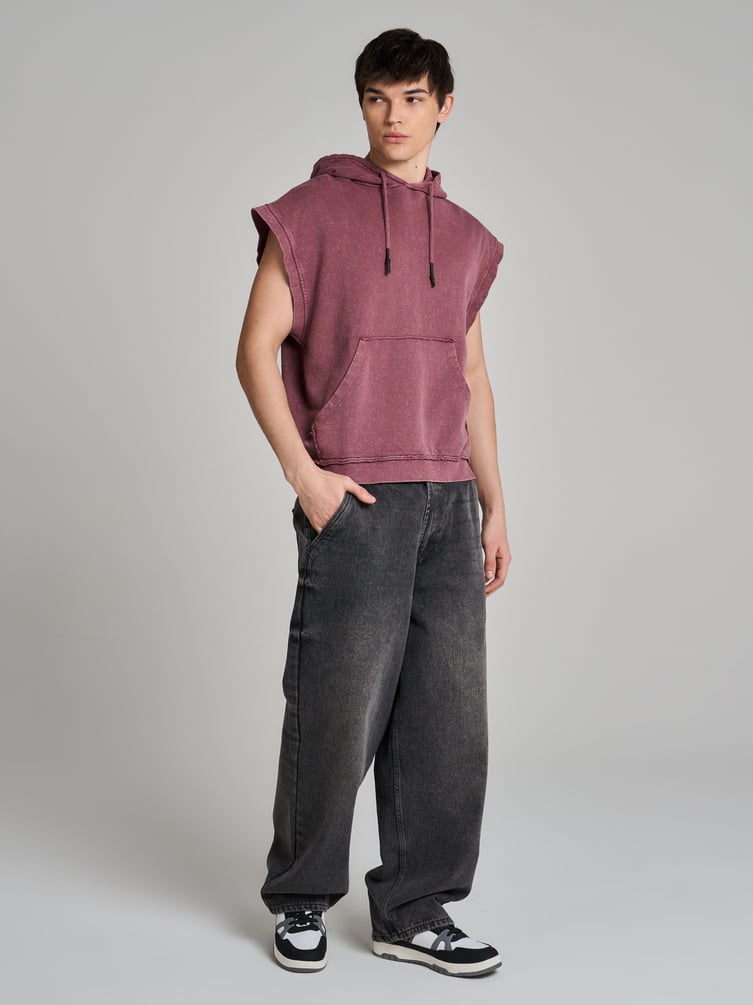 Худи варенка без рукавов