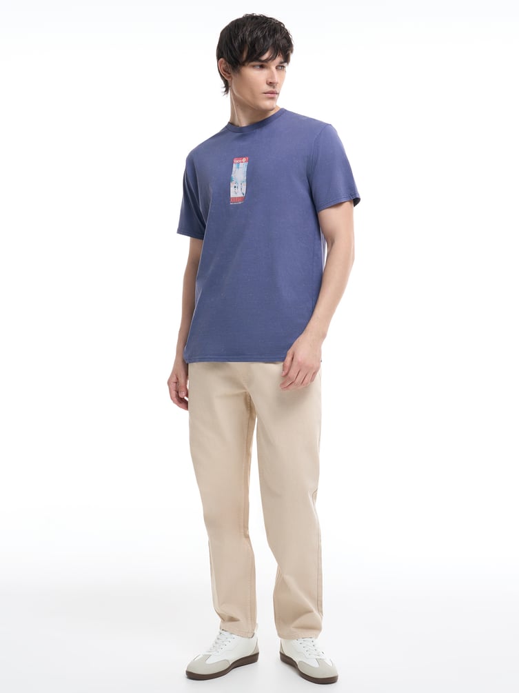 Футболка с принтом Токио на спине