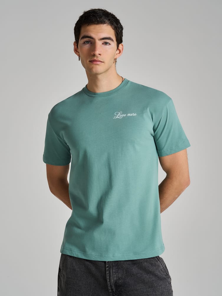 Футболка облегающая с надписью