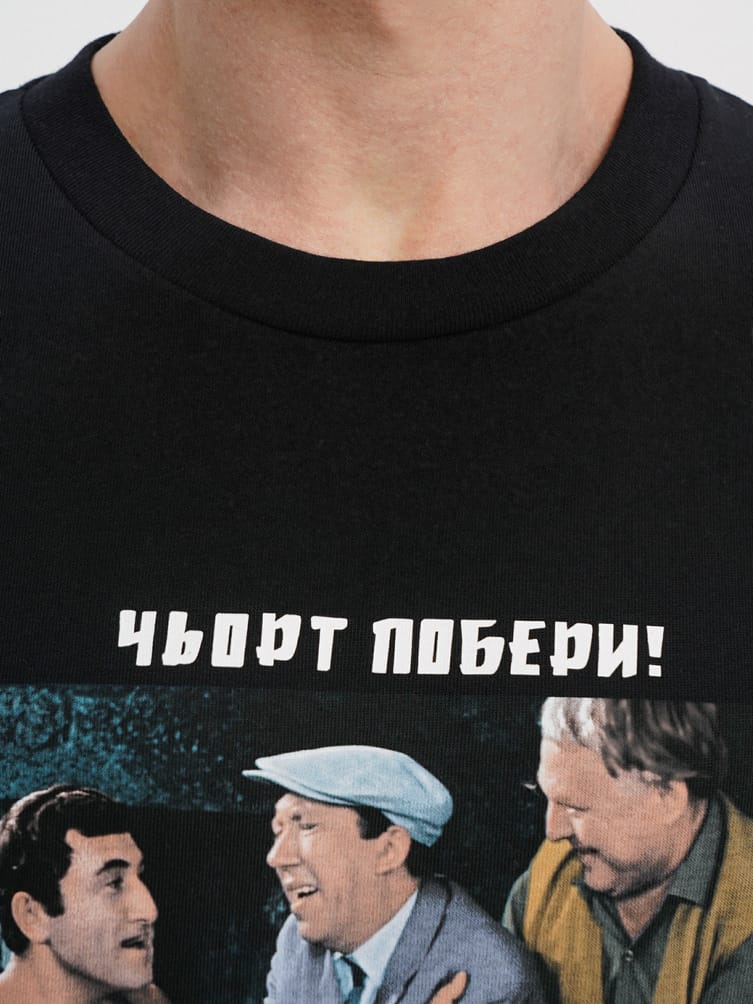 Футболка с принтом Мосфильм