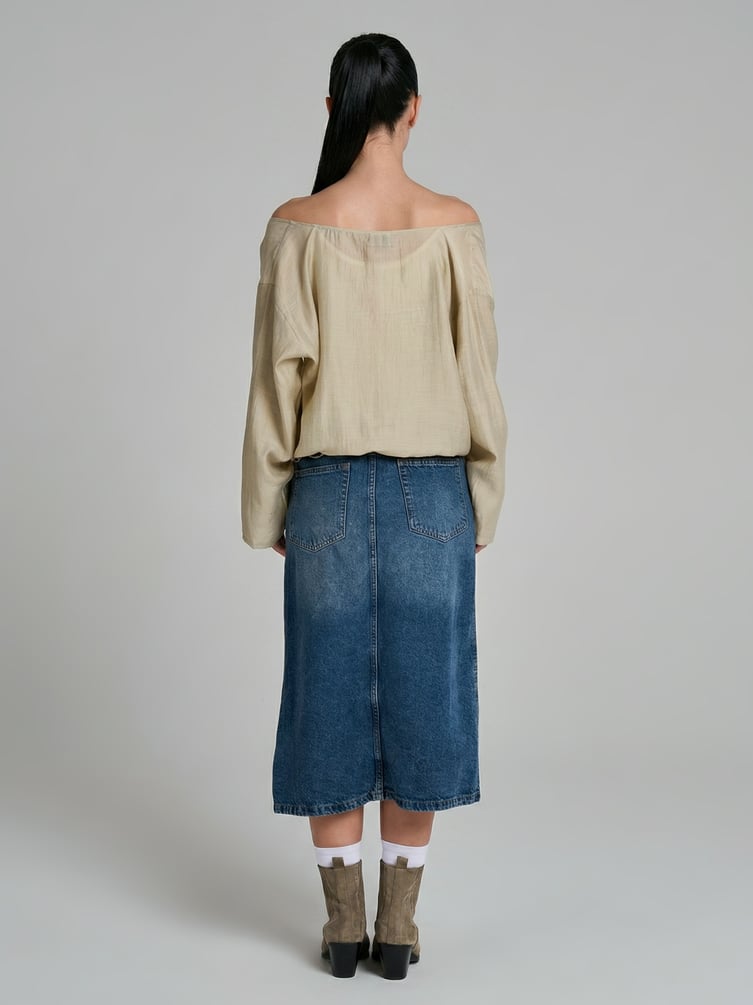 Блузка многослойная с топом