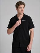 Рубашка с коротким рукавом и вышивкой