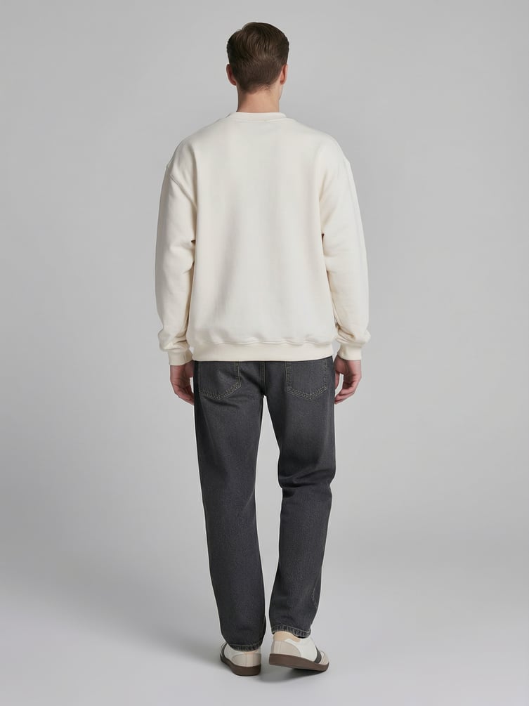 Свитшот базовый однотонный