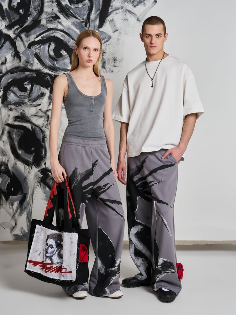 Сумка с принтом Макс Борисов