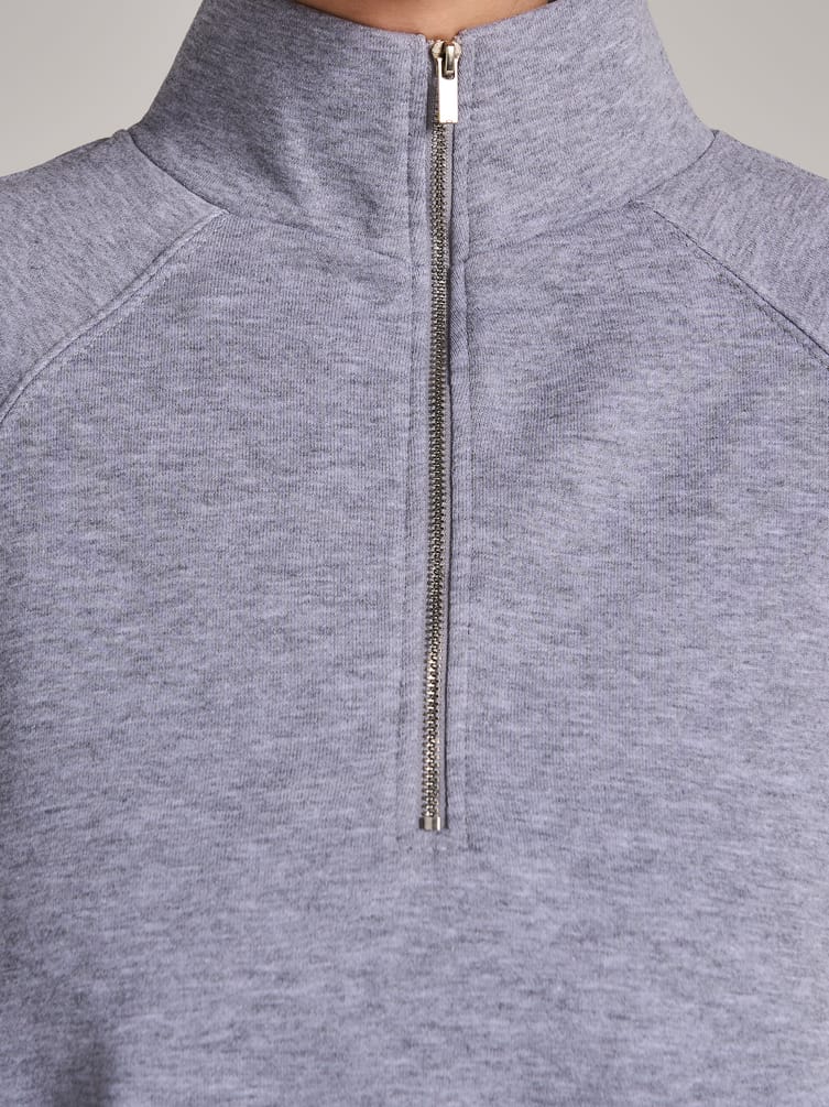Толстовка Half Zip с высоким горлом