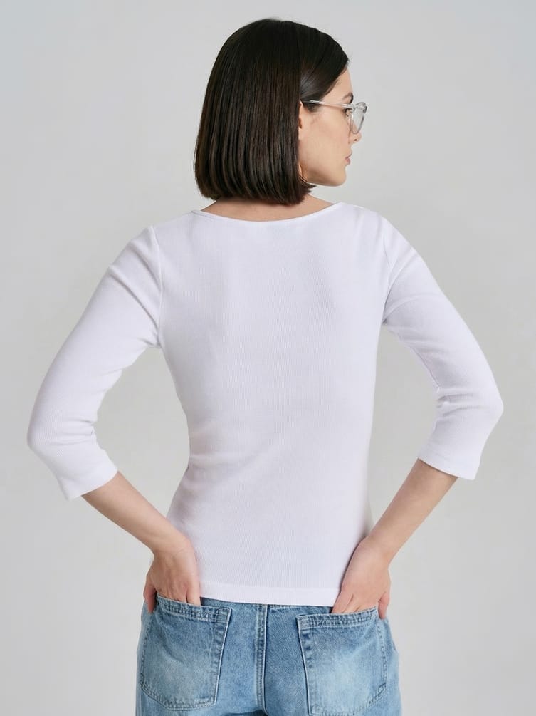 Лонгслив приталенный