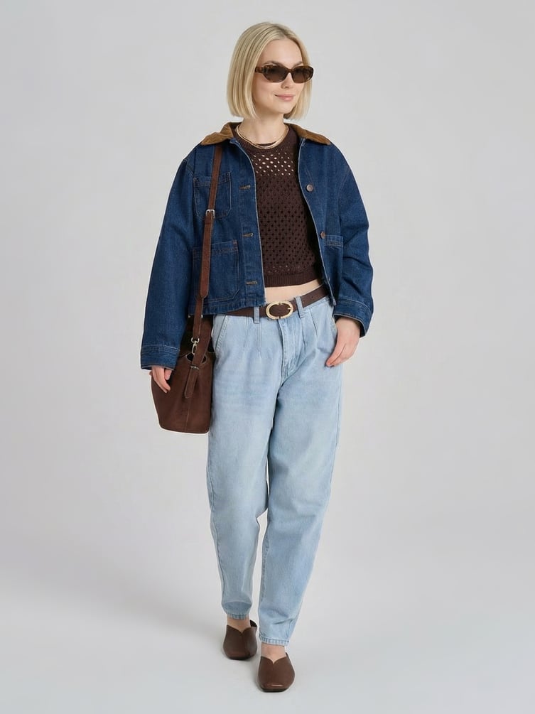 Джинсы момы