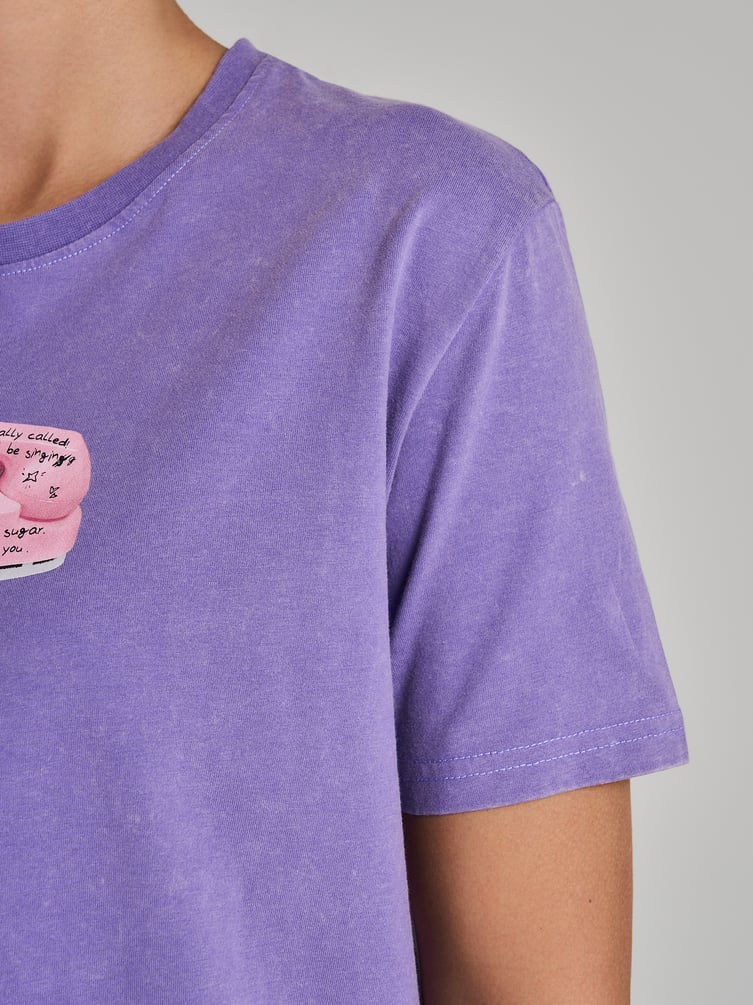 Футболка варенка с принтом