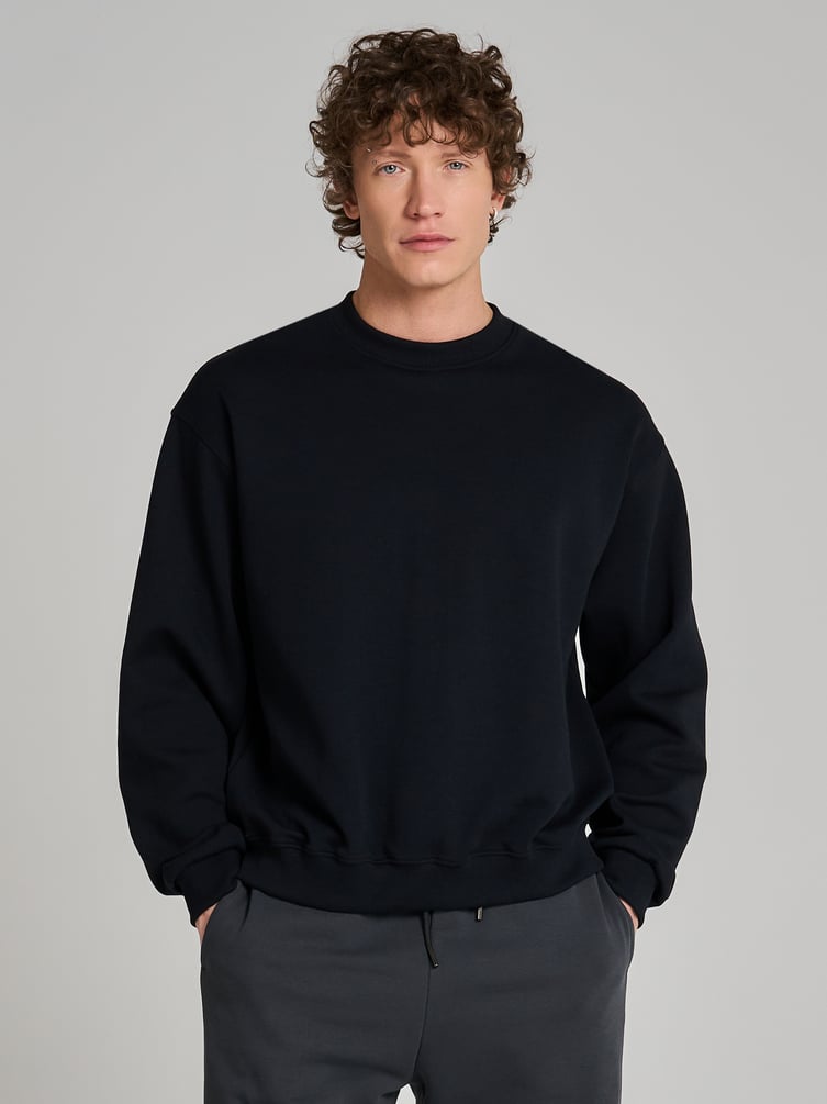 Свитшот свободный без начеса