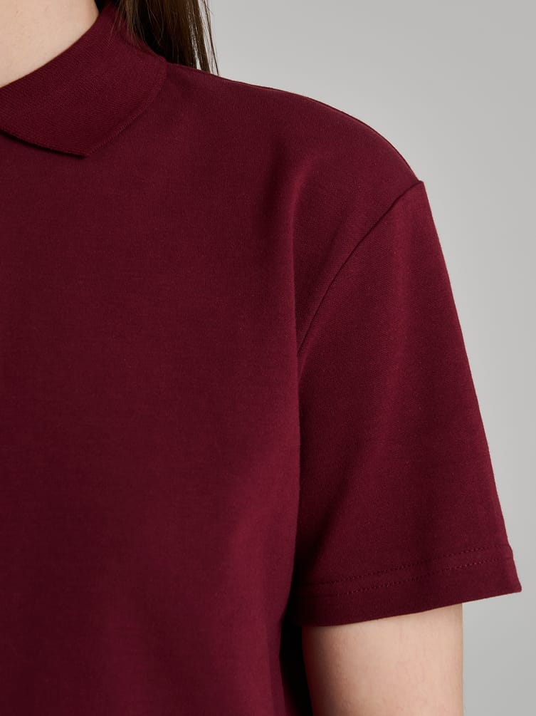 Рубашка-поло с коротким рукавом