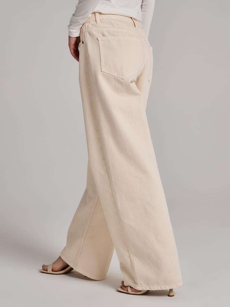 Джинсы бойфренды широкие