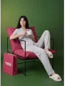 Пижама с рубашкой и брюками