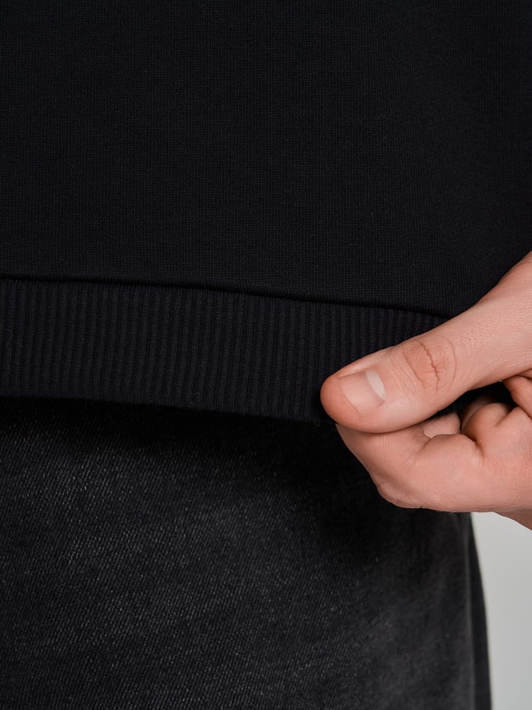 Свитшот оверсайз с начесом