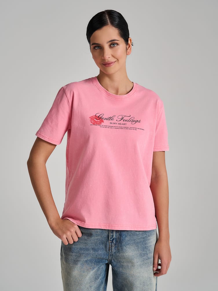 Футболка варенка с принтом