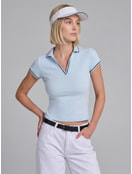 Футболка-поло с коротким рукавом