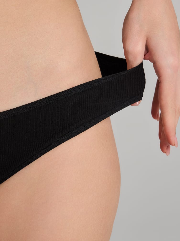 Трусы-слипы - 7 шт. в рубчик