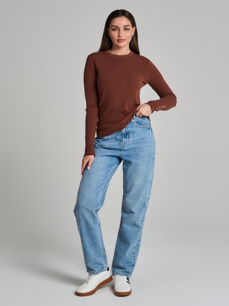 Джемпер трикотажный базовый