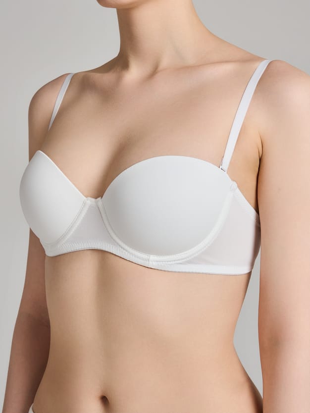 Бюстгальтер балконет с пуш-ап