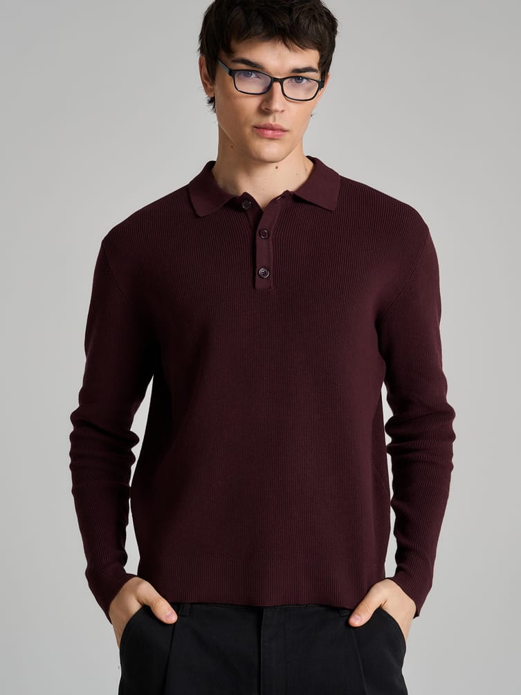 Джемпер деловой с воротником