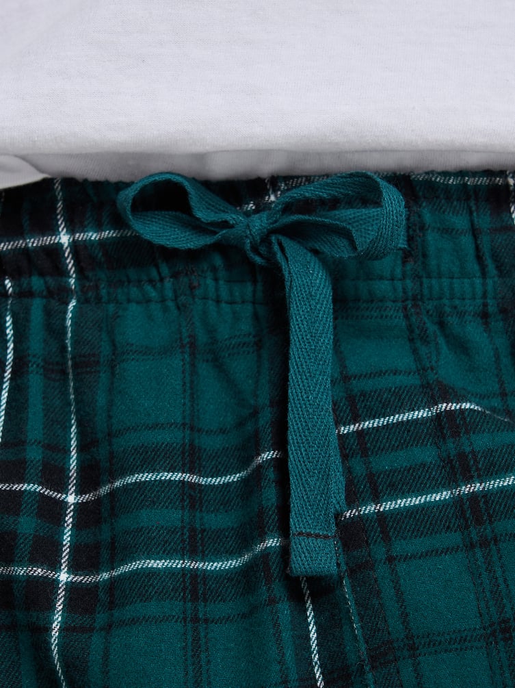 Пижамные брюки в клетку