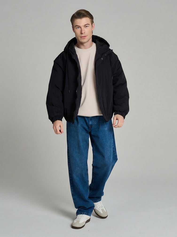 Куртка демисезонная с капюшоном