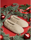 Закрытые тапочки для дома